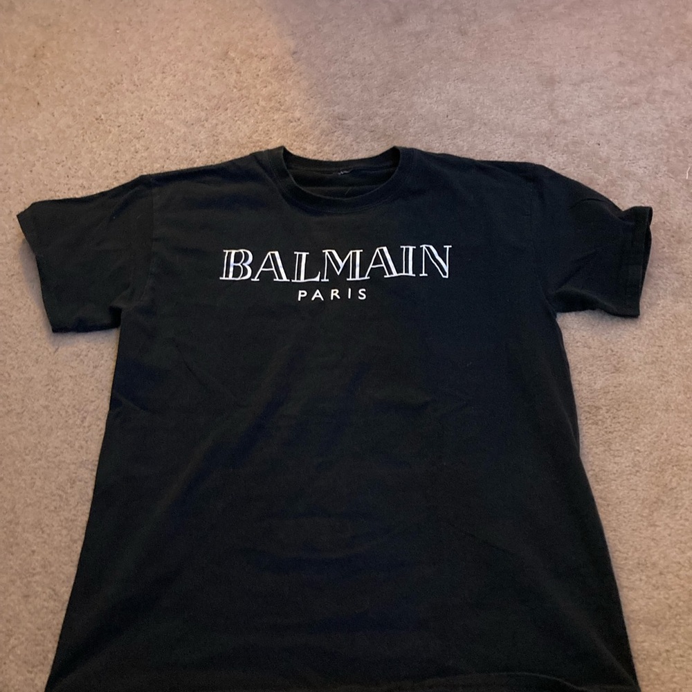 balmain paris, worn once, mens size S